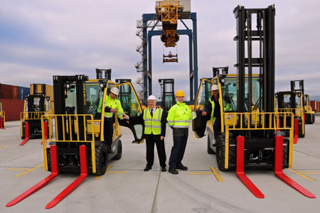 New contract for Briggs Equipment at Scotland's largest port