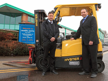 Forklifts from Briggs boost charity's recycling initiative