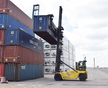 Bespoke solutions and on-site back up assist Port of Tilbury operations
