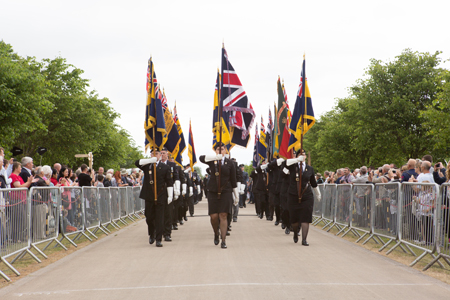 Briggs Equipment to support Armed Forces Weekend at the National Memorial Arboretum