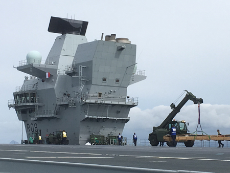 New carriers set to sea equipped with kit