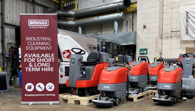 Briggs adds cleaning capability to hire fleet with new Hako machines
