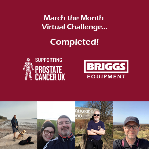 Team Briggs clock up more than 9,000 miles and raise £36k for Prostate Cancer UK