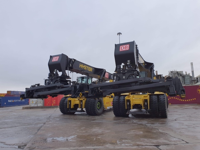 Safe, reliable, and efficient - Briggs Equipment delivers new Hyster ReachStackers to Grangemouth Terminal