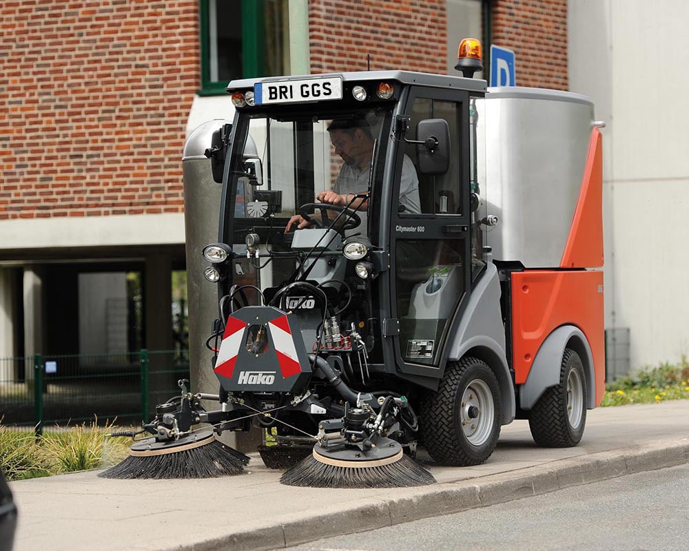 Briggs is a supplier of Hako City Master outdoor cleaning machines