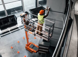 JLG vertical mast lift