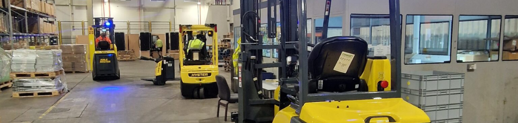 Briggs Equipment Forklift Banner