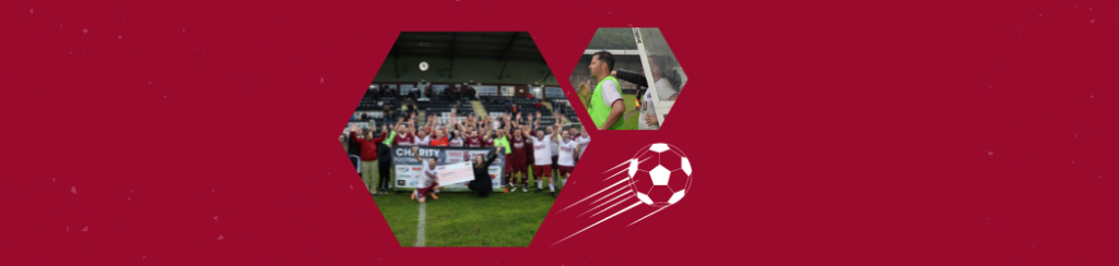 Charity Football Match Banner