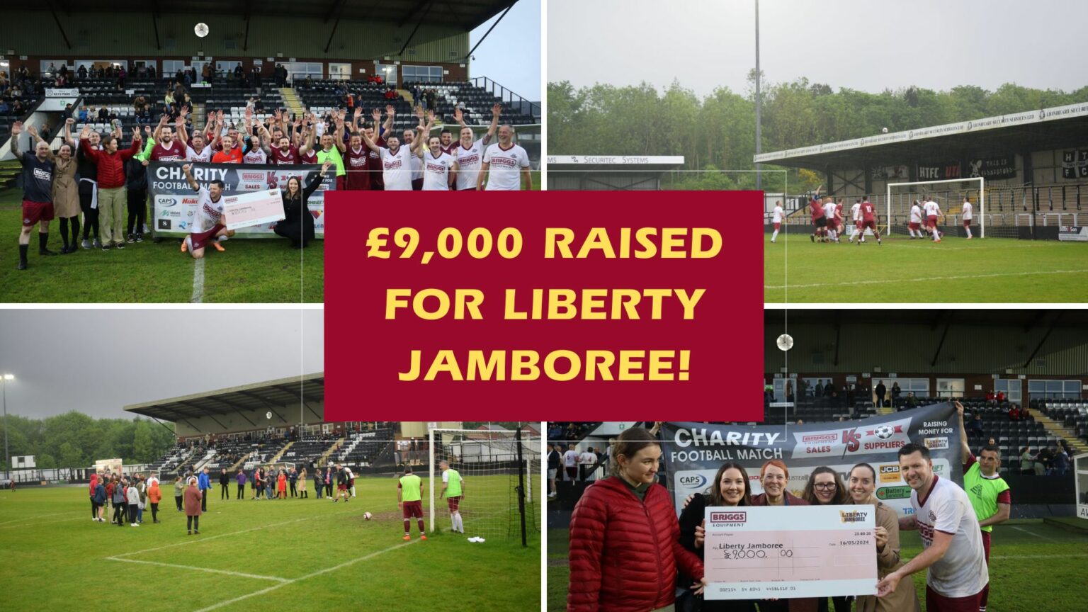 Briggs' Football Match Raises £9,000 for Liberty Jamboree! Briggs