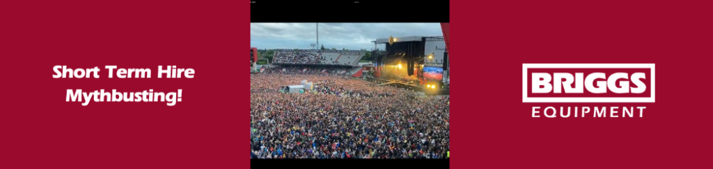 Briggs Equipment are the event experts