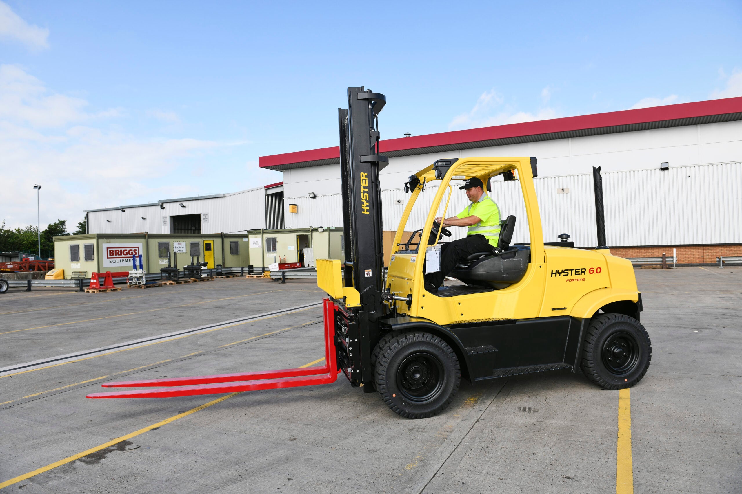 Forklift truck training available at Briggs Equipment.